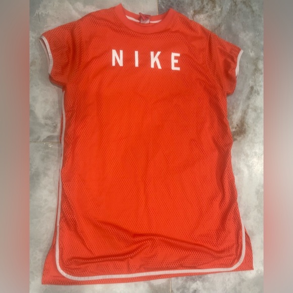 Nike Bright Red Sports Tee - Picture 7 of 14